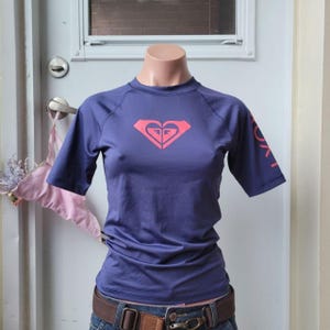 Roxy Y2k Vintage Logo Short Sleeve Athletic T-shirts