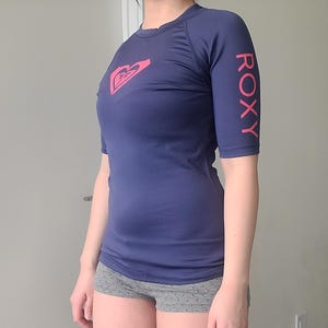 Roxy Y2k Vintage Logo Short Sleeve Athletic T-shirts