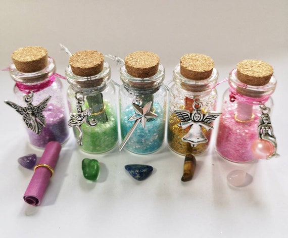 Wish glitter bottle | Etsy Little magic bottle for sale in my Etsy