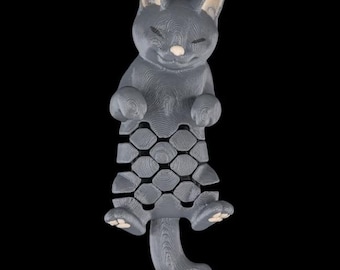 Anpassad nyckelring till husdjur – 3D-tryckt leddjursnyckelring med fidgetmotiv gjord av ditt husdjursfoto, personlig katt-, hund- eller fantasivarelsepresent