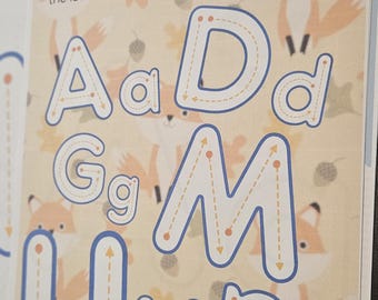 Alphabet Coloring Book for Kids – 26 Page Printable ABC Learning Book, Preschool & Kindergarten Activity, Letter Recognition PDF