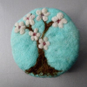 Cherry Blossom Felted Soap image 2