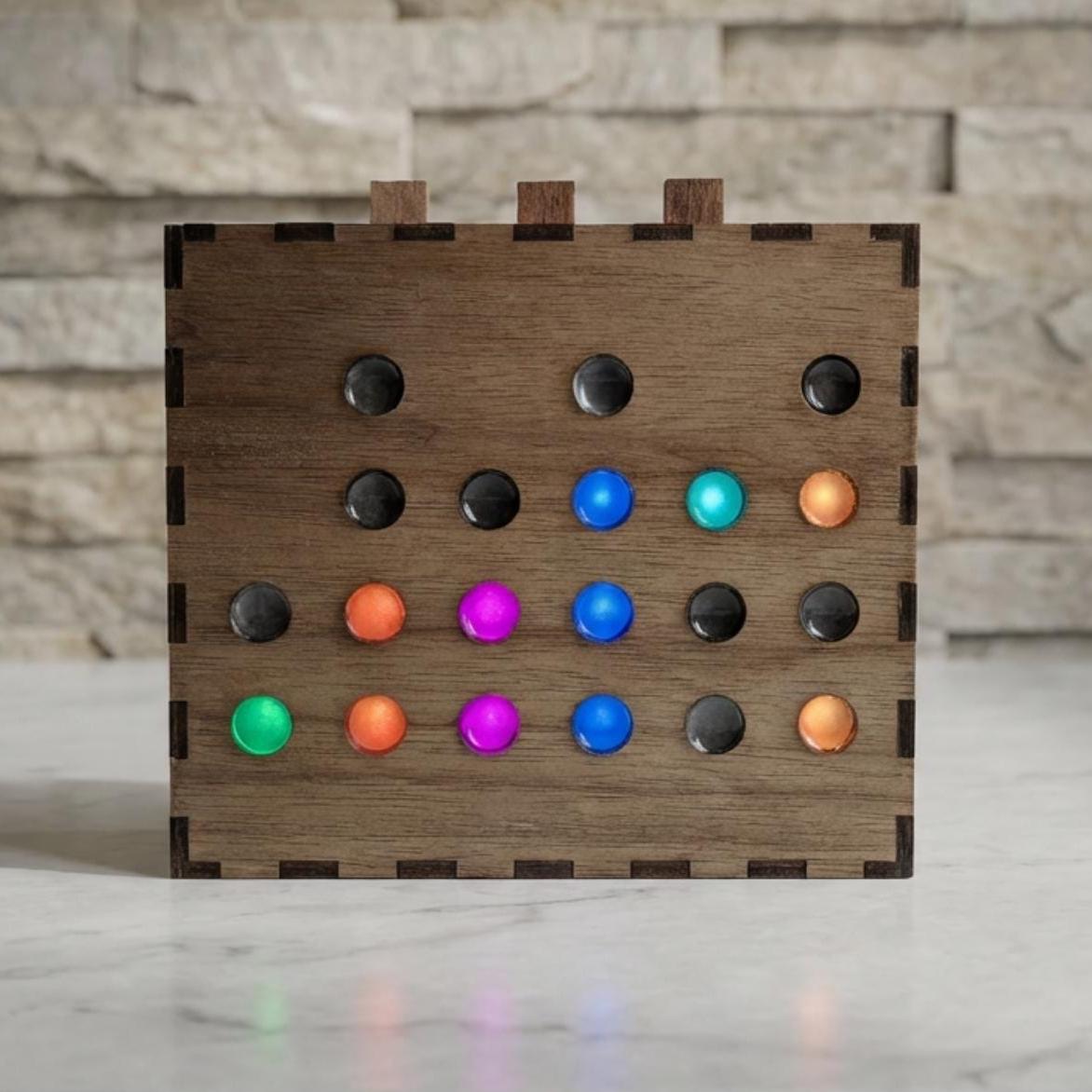 RGB LED Binary Clock - Etsy