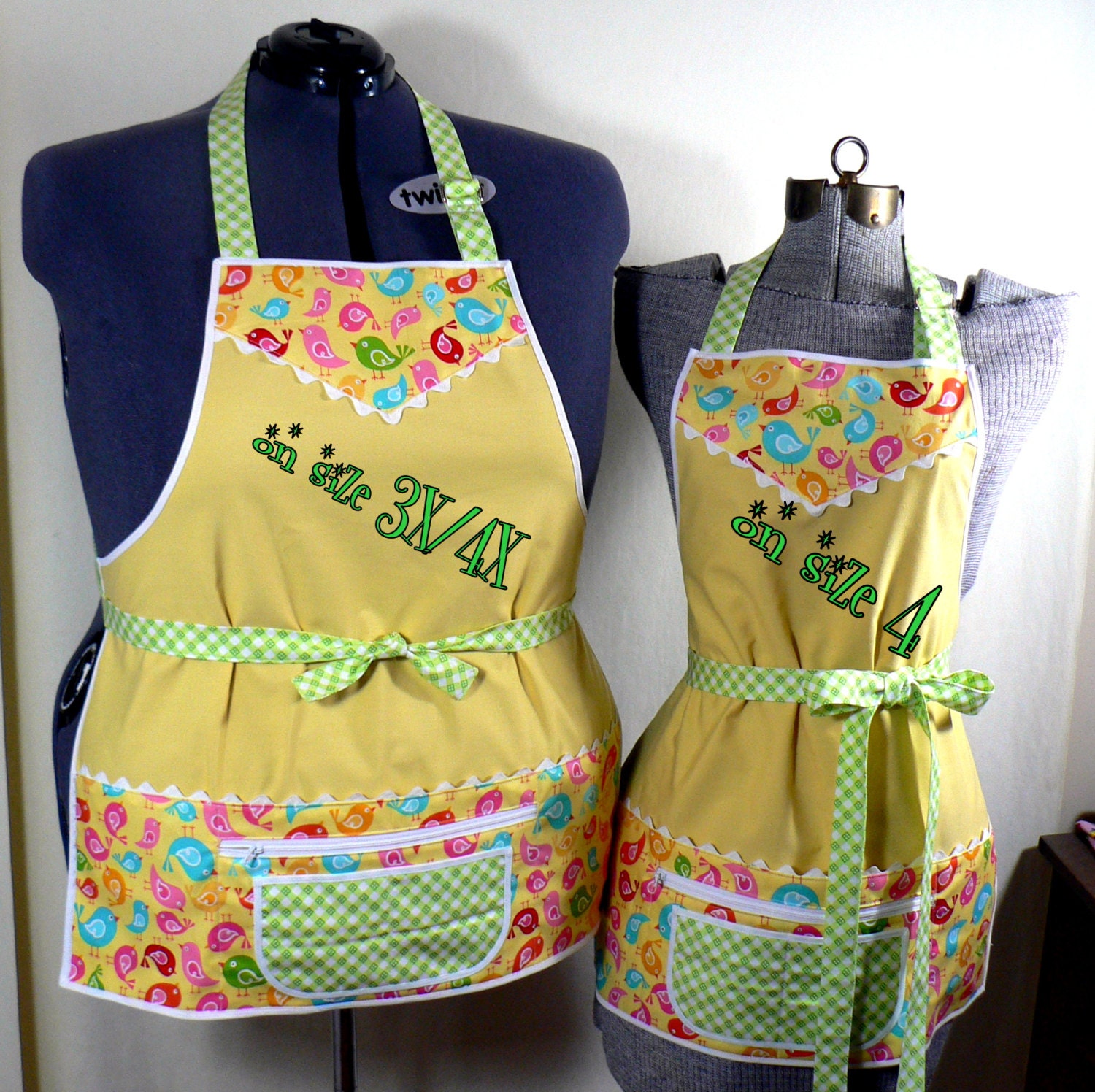 FULL LENGTH Multipocket Apron for Teachers Event Planners Etsy