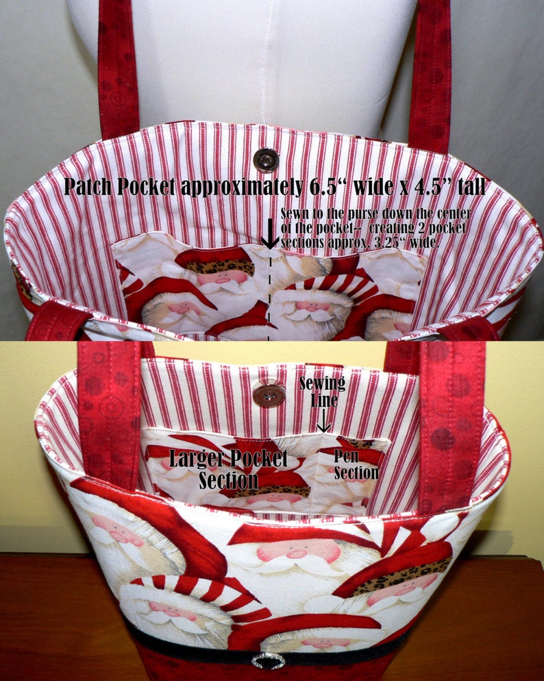 Leopard Santa Christmas Purse With Velvet Belt and Rhinestone Etsy