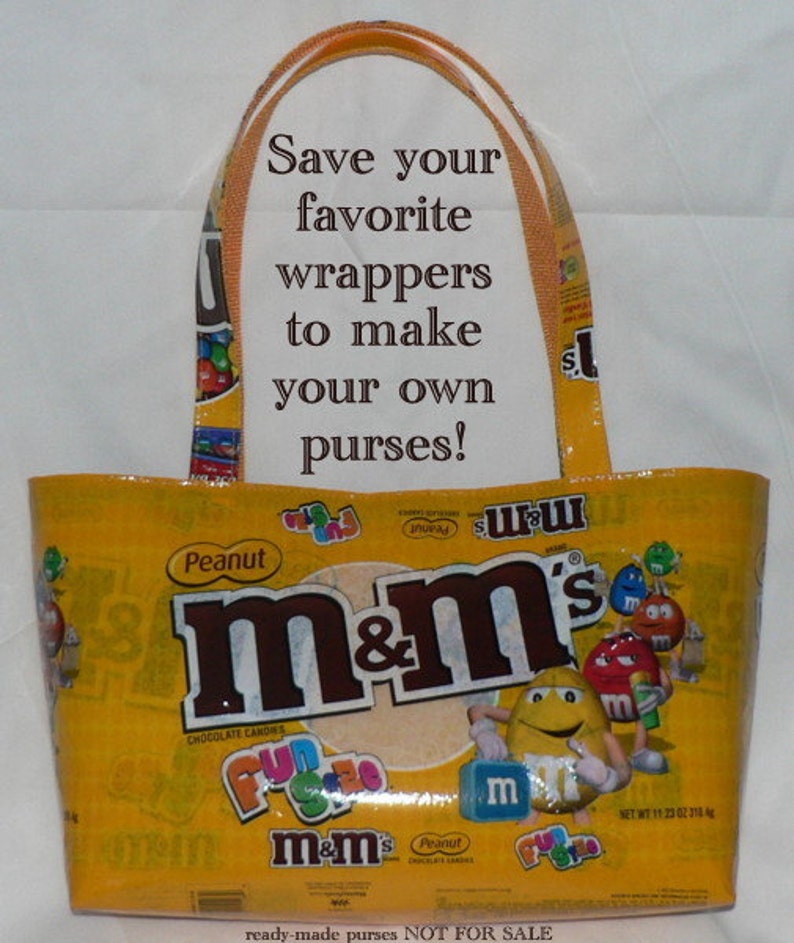 DIY Large Snack Wrapper Purse Instruction Guide PDF Download Etsy