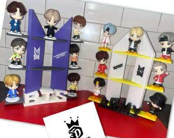 BTS Tiny Tan McDonald’s Figures  Display Stand  - Custom THROWBACK and/or ENCORE Editions