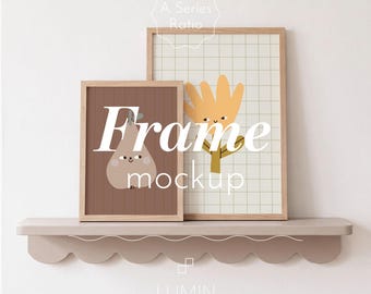2 Frame Mockup for Nursery and Kids Room