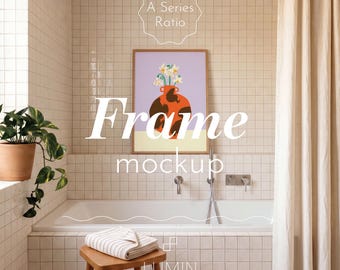 Bathroom Frame Mockup