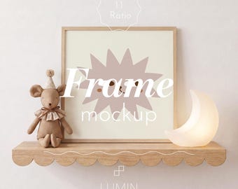 Frame Mockup 1:1 Square for Nursery