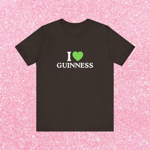 I Love Guinness Funny St Patricks Day Shirt, Green Beer St Patty's T-Shirt, Saint Paddy's Party Tee for Men & Women image 12