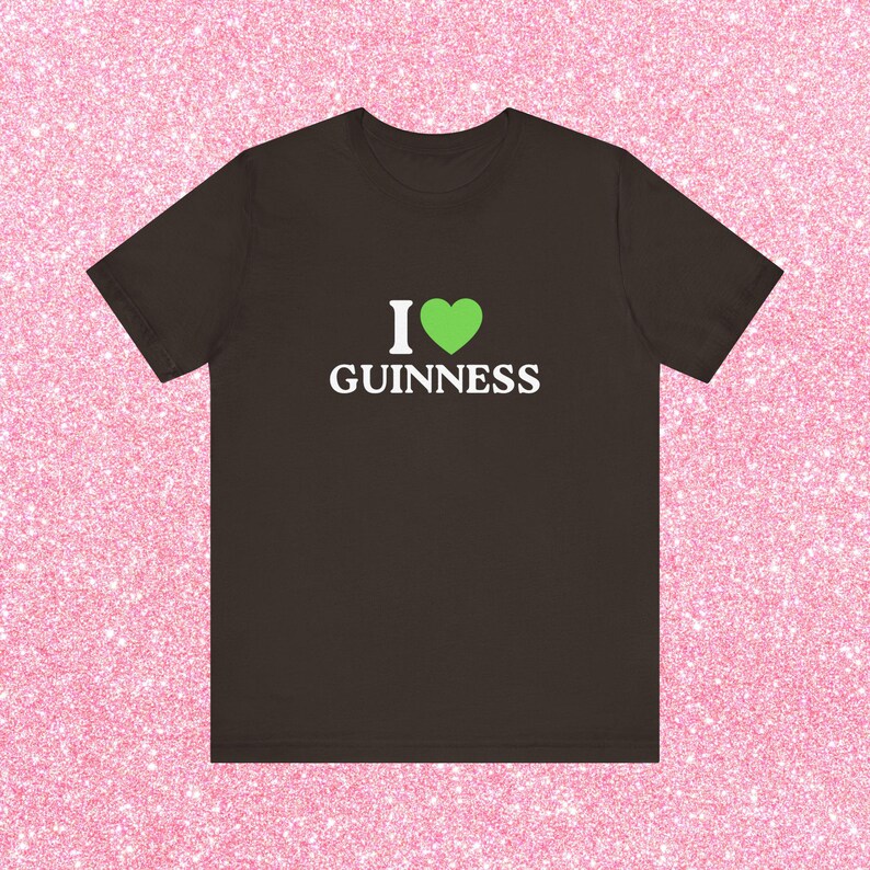 I Love Guinness Funny St Patricks Day Shirt, Green Beer St Patty's T-Shirt, Saint Paddy's Party Tee for Men & Women image 12
