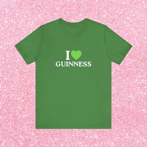 I Love Guinness Funny St Patricks Day Shirt, Green Beer St Patty's T-Shirt, Saint Paddy's Party Tee for Men & Women image 14