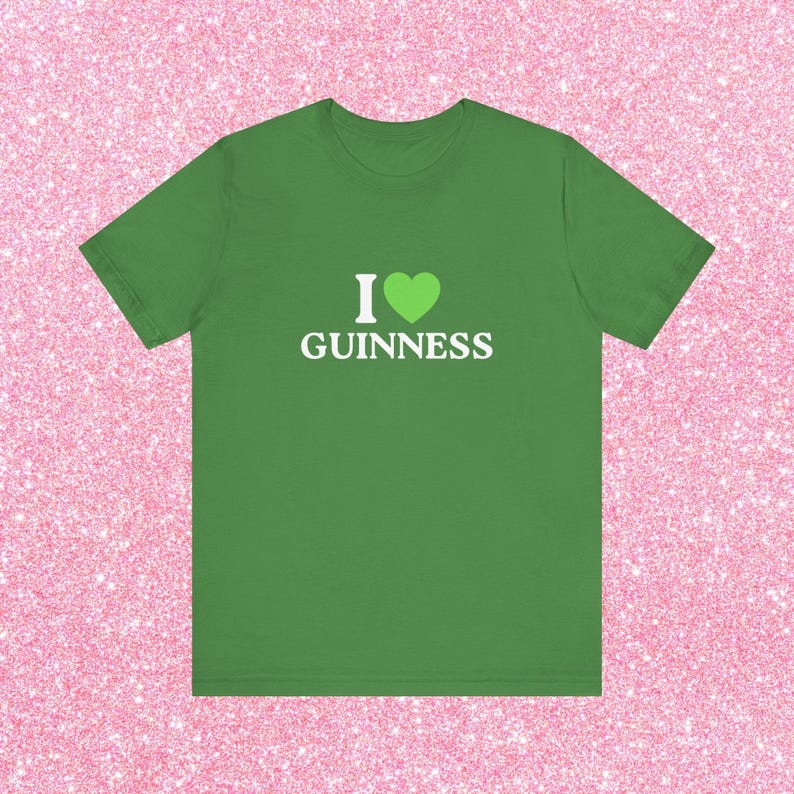 I Love Guinness Funny St Patricks Day Shirt, Green Beer St Patty's T-Shirt, Saint Paddy's Party Tee for Men & Women image 14