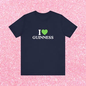 I Love Guinness Funny St Patricks Day Shirt, Green Beer St Patty's T-Shirt, Saint Paddy's Party Tee for Men & Women image 11