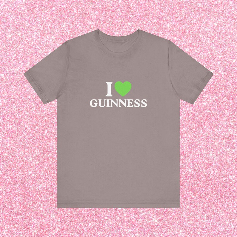 I Love Guinness Funny St Patricks Day Shirt, Green Beer St Patty's T-Shirt, Saint Paddy's Party Tee for Men & Women image 9