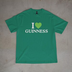 I Love Guinness Funny St Patricks Day Shirt, Green Beer St Patty's T-Shirt, Saint Paddy's Party Tee for Men & Women Kelly