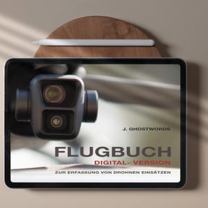 Digitales Flugbuch für Drohneneinsätze | GoodNotes Vorlage | UAS Logbuch PDF | Drohnenpiloten A1/A3 & A2 | Digital Download