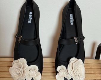 NWOT Melissa  jelly ballerina flats