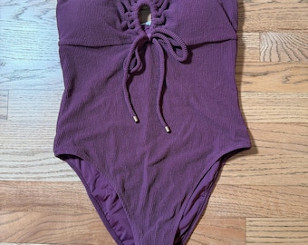 NWT strapless one piece swimsuit