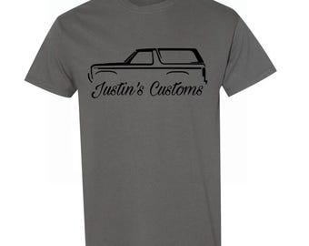 Camiseta Gray Justin’s Customs