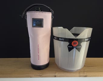 Moët & Chandon champagne cooler and cooler bag "Rosé Impérial"
