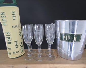 Piper-Heidsieck champagne set