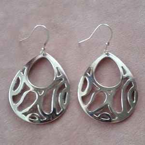 1970/'s Retro Pierced Rhinestone EarringsBridalWeddingBohoSoho Vintage 1960/'s