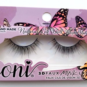 Faux Eyelashes Real Mink Upper Lashes New in Box