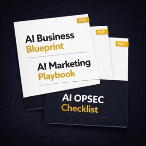 Complete AI Business Bundle — Blueprint + Marketing Playbook + Security Checklist | Digital Download