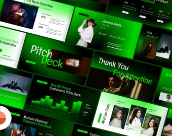 ピッチデッキPowerPointプレゼンテーションテンプレート
