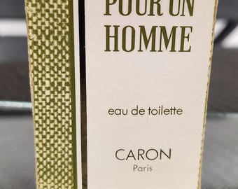Trousse De Toilette Vintage CARON Paris Pour Homme - Authentique - Très Bon état