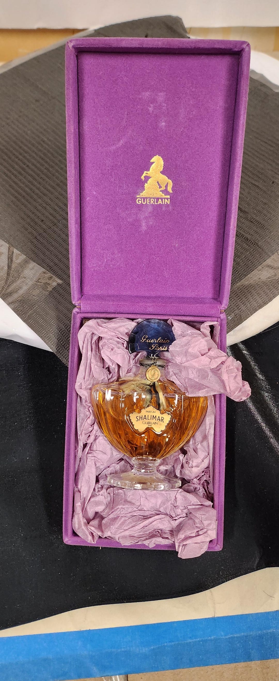 Vintage Guerlain Shalimar Factice Display Bottle 4” Tall – Rare Dummy ...