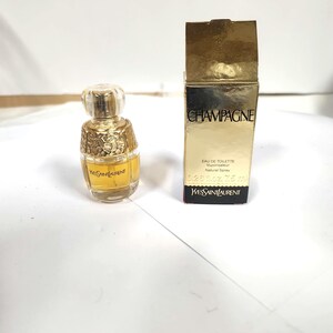 Yves Saint Laurent Champagne Perfume Vintage - Etsy