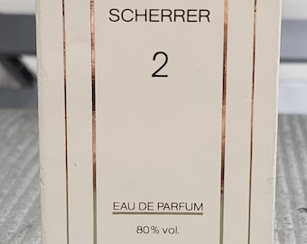 Scherrer 2 Mini Perfume Jean-Louis Scherrer 3.7ml Eau de Parfum Vintage With Box