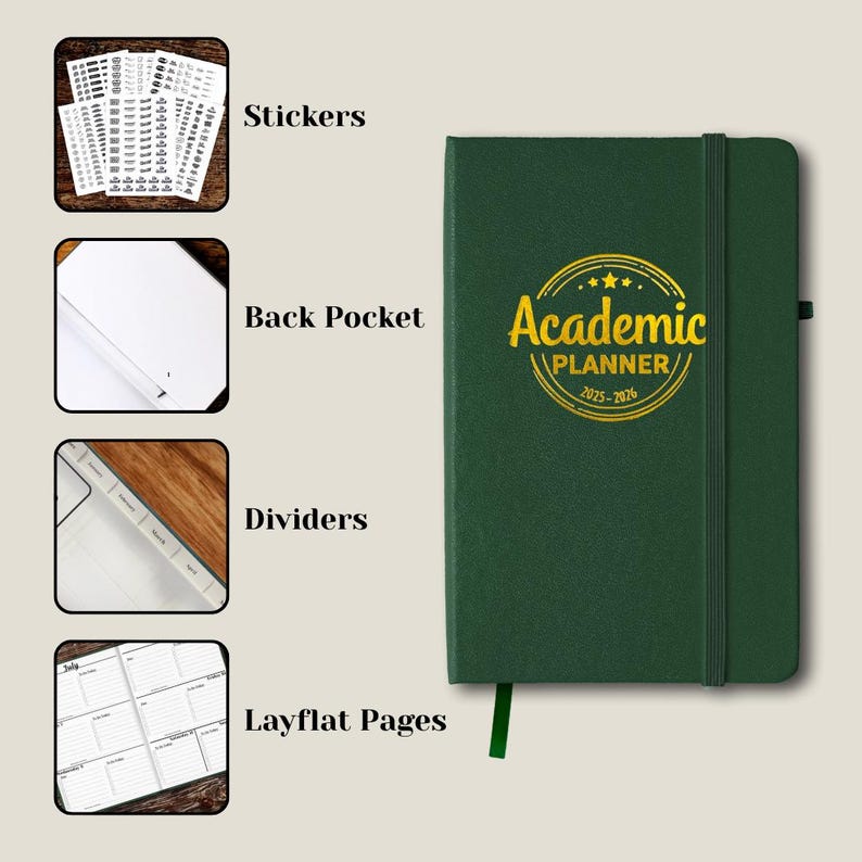 ADHD Student Planner | Executive Function, Homework Tracker 2026 - Etsy