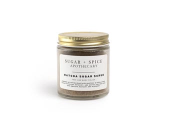 Matcha Green Tea Sugar Scrub