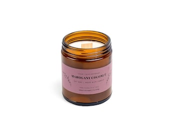 Soy Wax + Wood Wick Candle