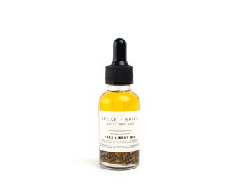 Herbal Infused Face + Body Oil for Sensitive Skin