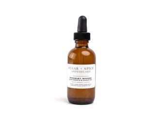 Rosemary Hair + Beard Oil for Long, Full Shiny Hair and a Healthy Scalp
