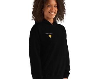 Disobedient Dames Hoodie: Minimalist Empowered Woman Unisex Sweatshirt