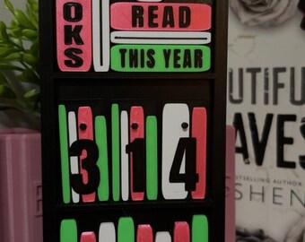 Books Read this Year, BookNook Counter