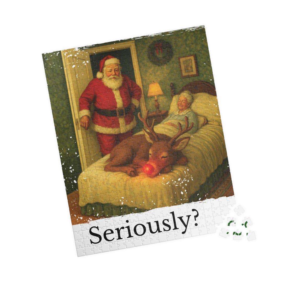 Santa's Sleeping With Rudolph -