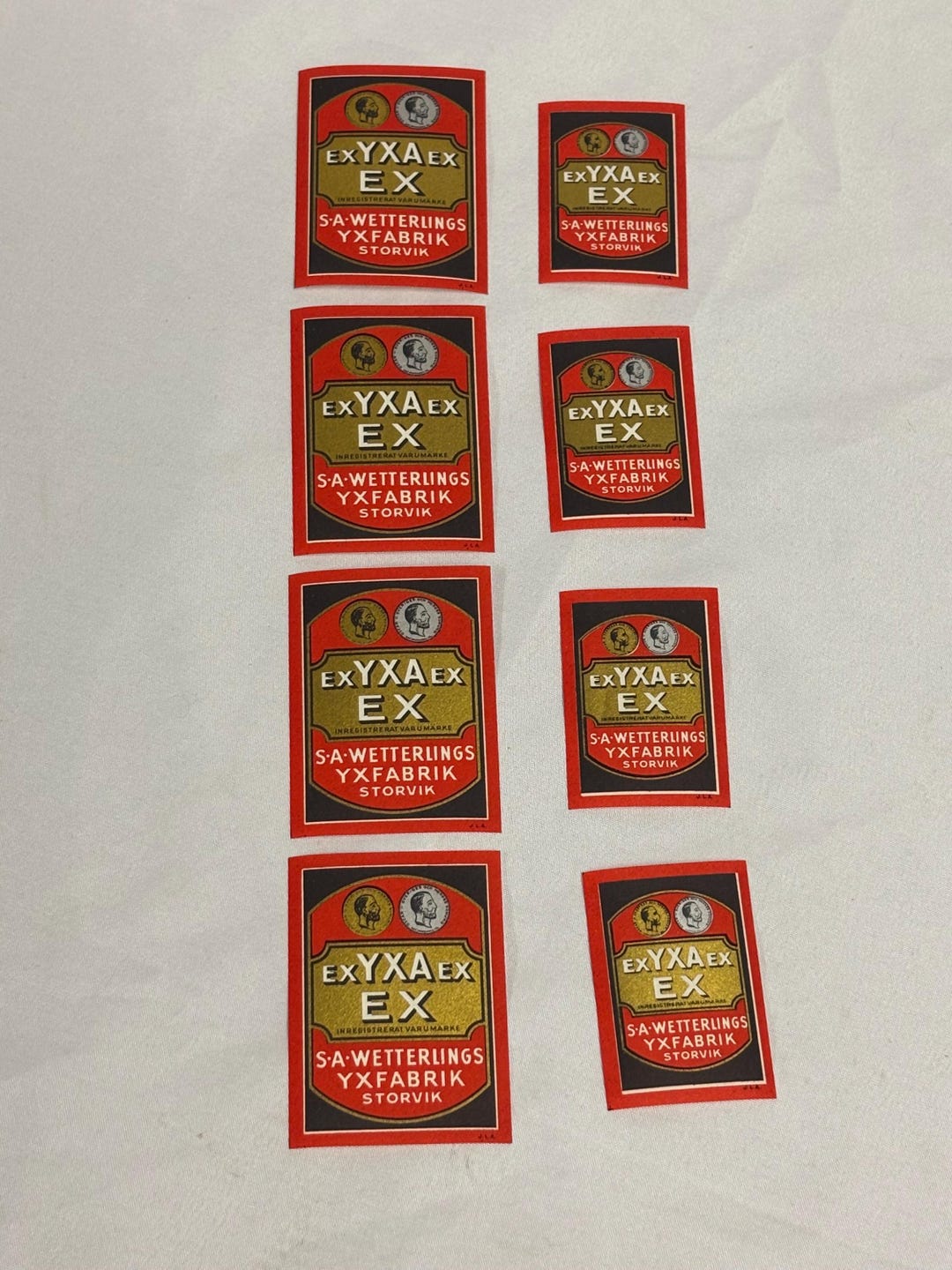 NOS Wetterling Labels for Axe - Etsy