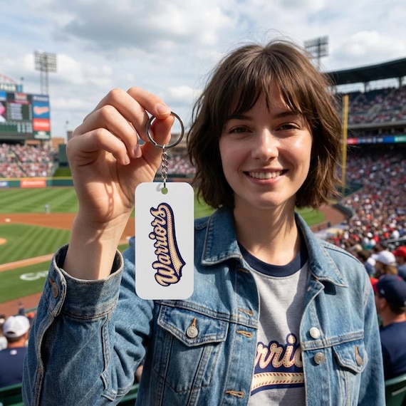 Custom Team Key Chain  | Double-Sided Custom Team Baseball Keychain | Personalized Gift | Gift for Him | Gift For Her |