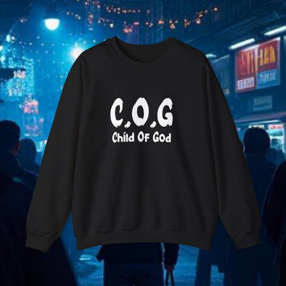 Child of God Crewneck Sweatshirt | Christian Faith Scripture Tee