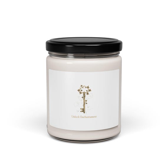 Moon Key Candle | Romantic Gothic Lite, Soy Scented 9oz