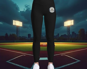 Baseball Mama Womens Luxe Leggings | Baseball Mama | Baseball Mom | Mother's Day gift | Gift for her