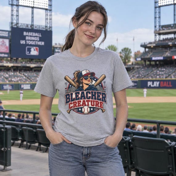 Bleacher Creature Baseball Graphic T-Shirt