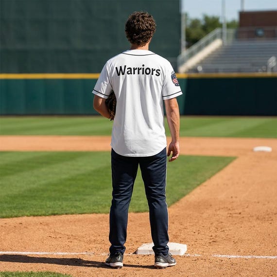 Your Team Name Personalized Baseball Jersey |  Custom Team Name Jersey | Baseball Dad Jersey | Your Teams Baseball Jersey